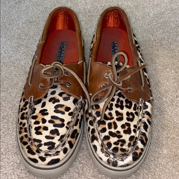 Cheetah print Sperry’s - Picture 5 of 6